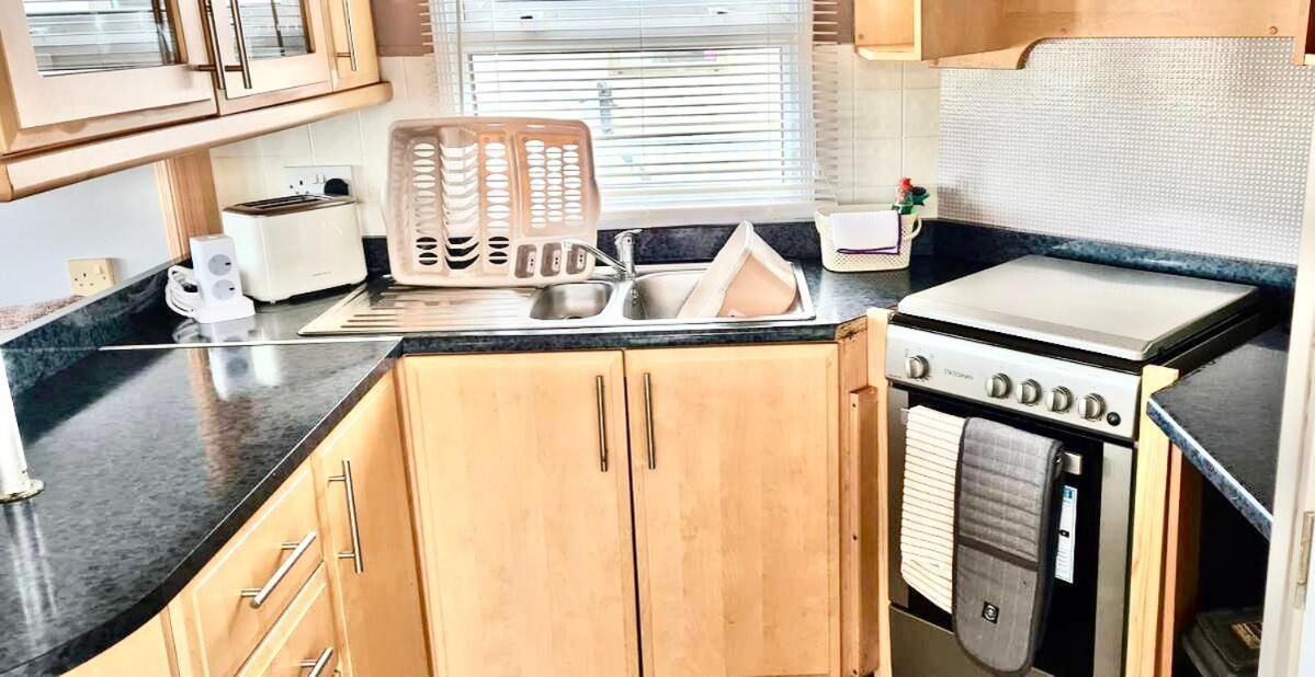 Wrights Retreat 4 Lunan View St Cyrus Caravan Park Saint Cyrus ภายนอก รูปภาพ